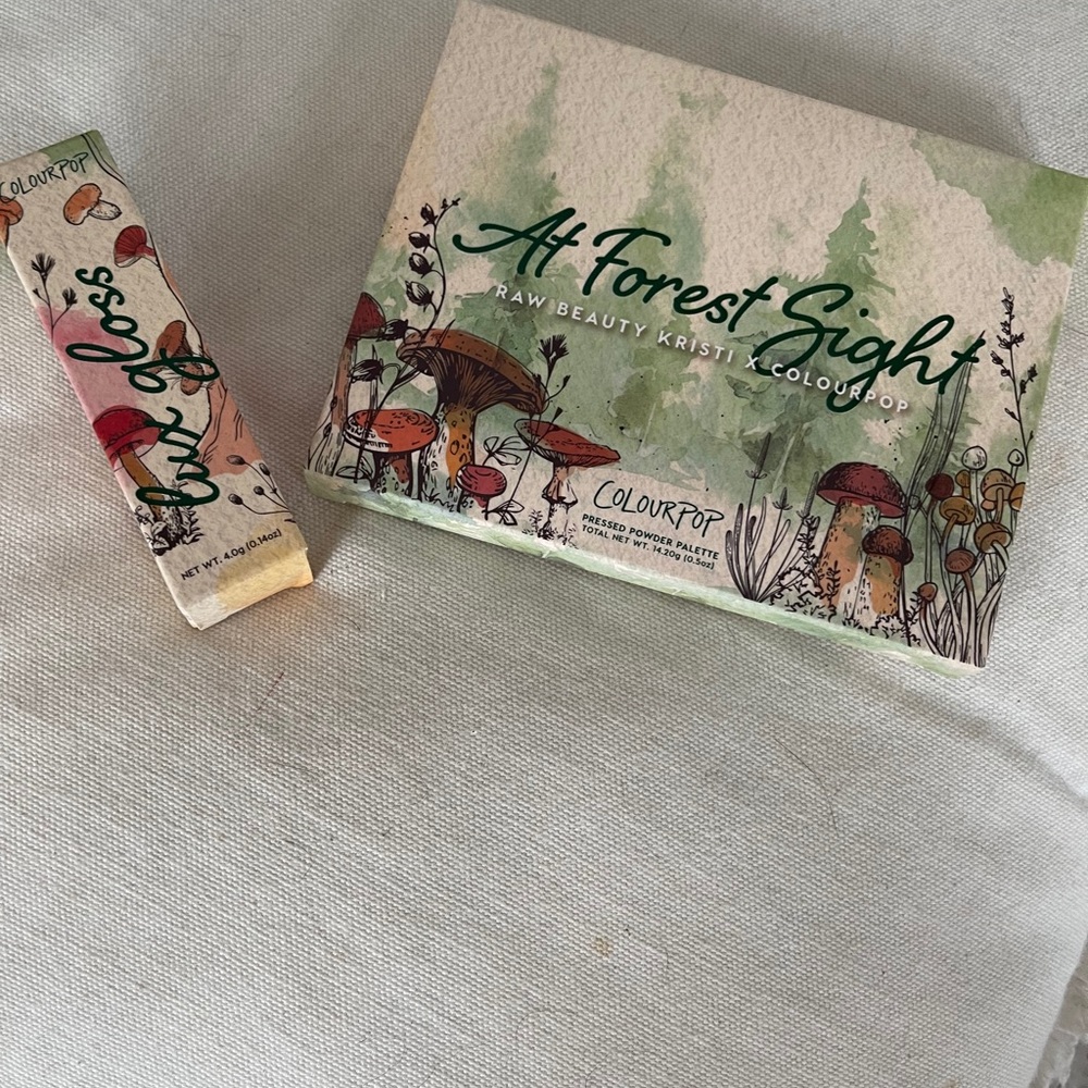 Raw Beauty Kristi pallet and gloss